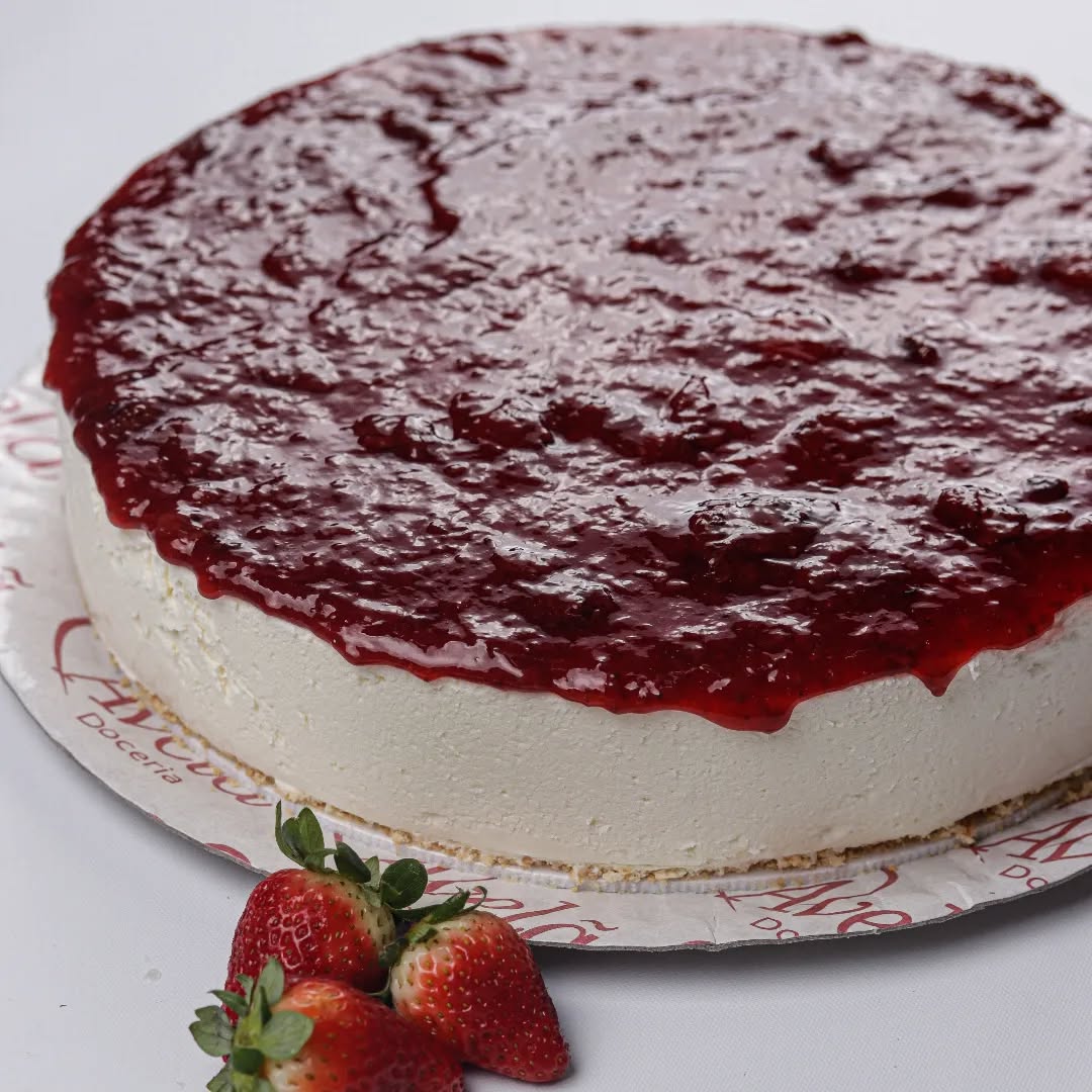 Torta Especial Cheesecake de Morango