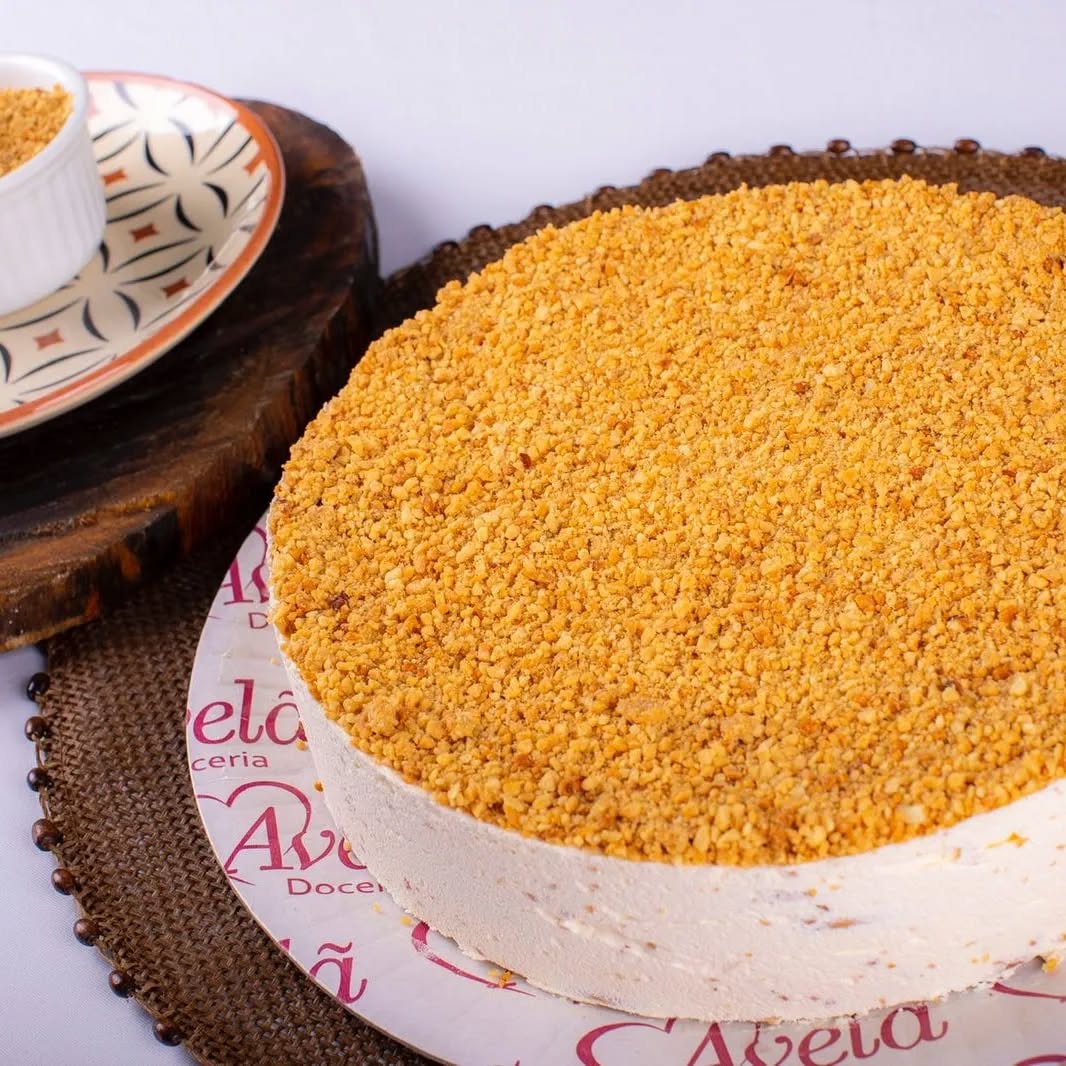 Torta Pavê Amendoin