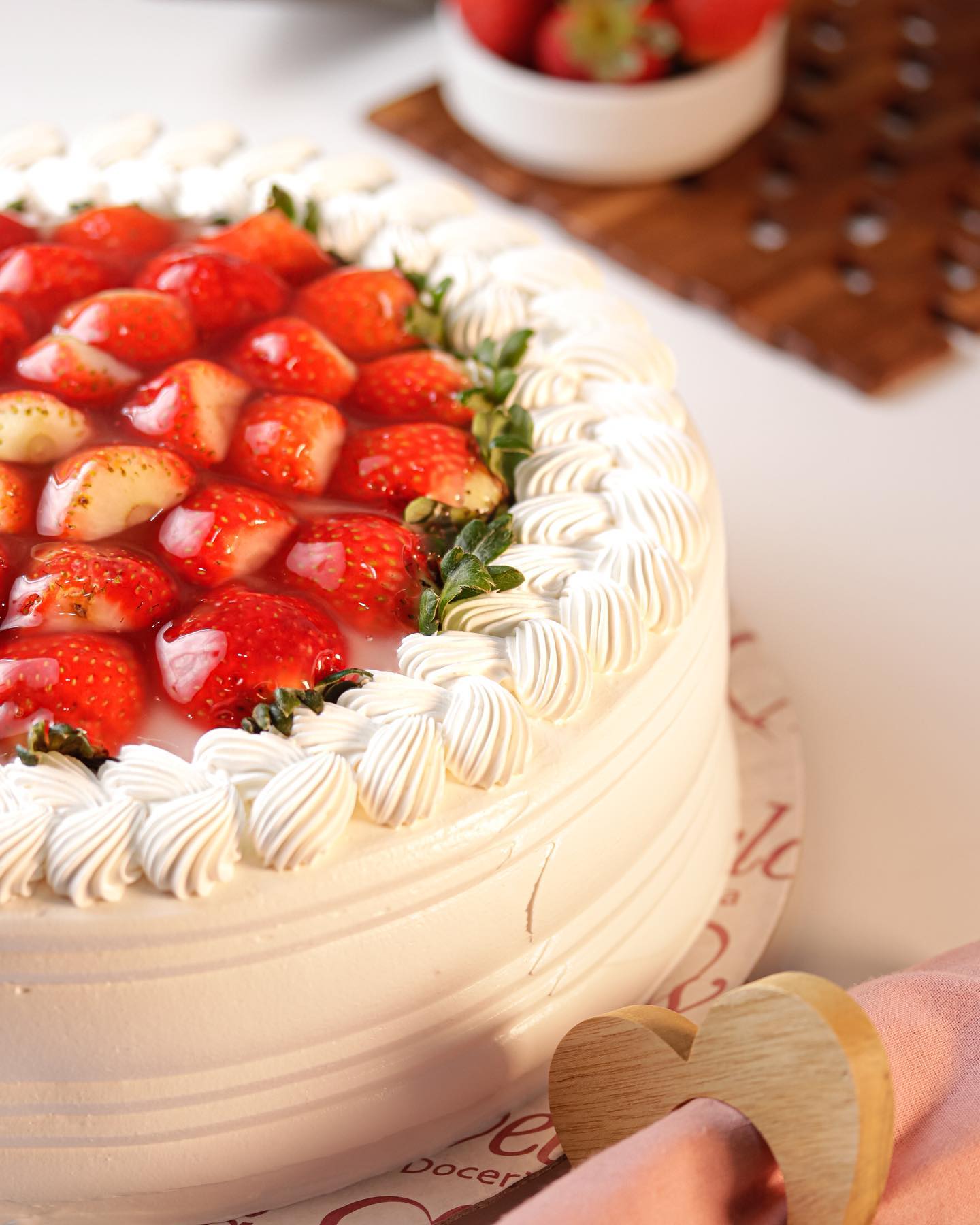 Torta Tentação de Morango